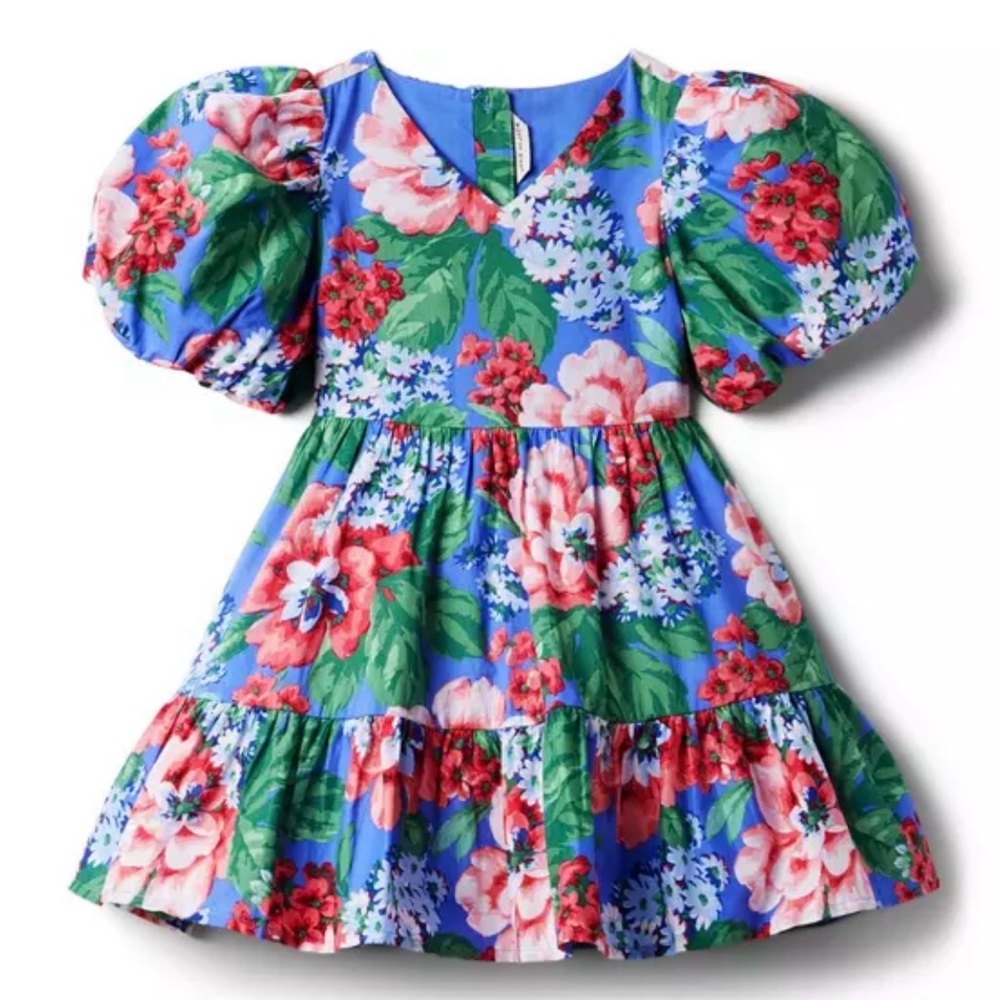 Janie and Jack Vibrant Floral Dress